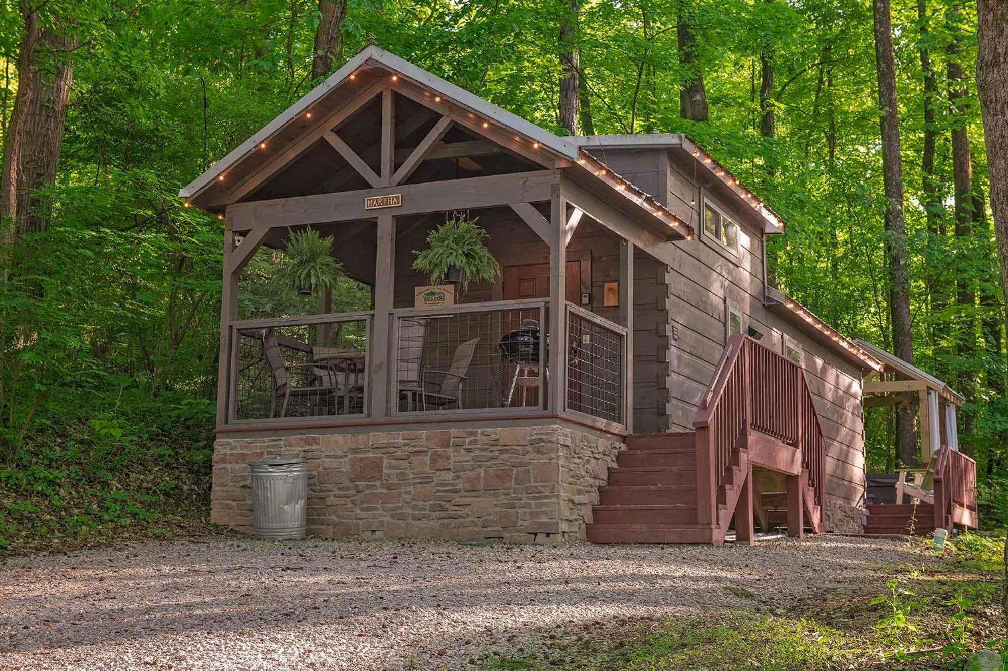 Martha Cabin Tiny Cabin By Downtown Chattanooga Eksteriør bilde